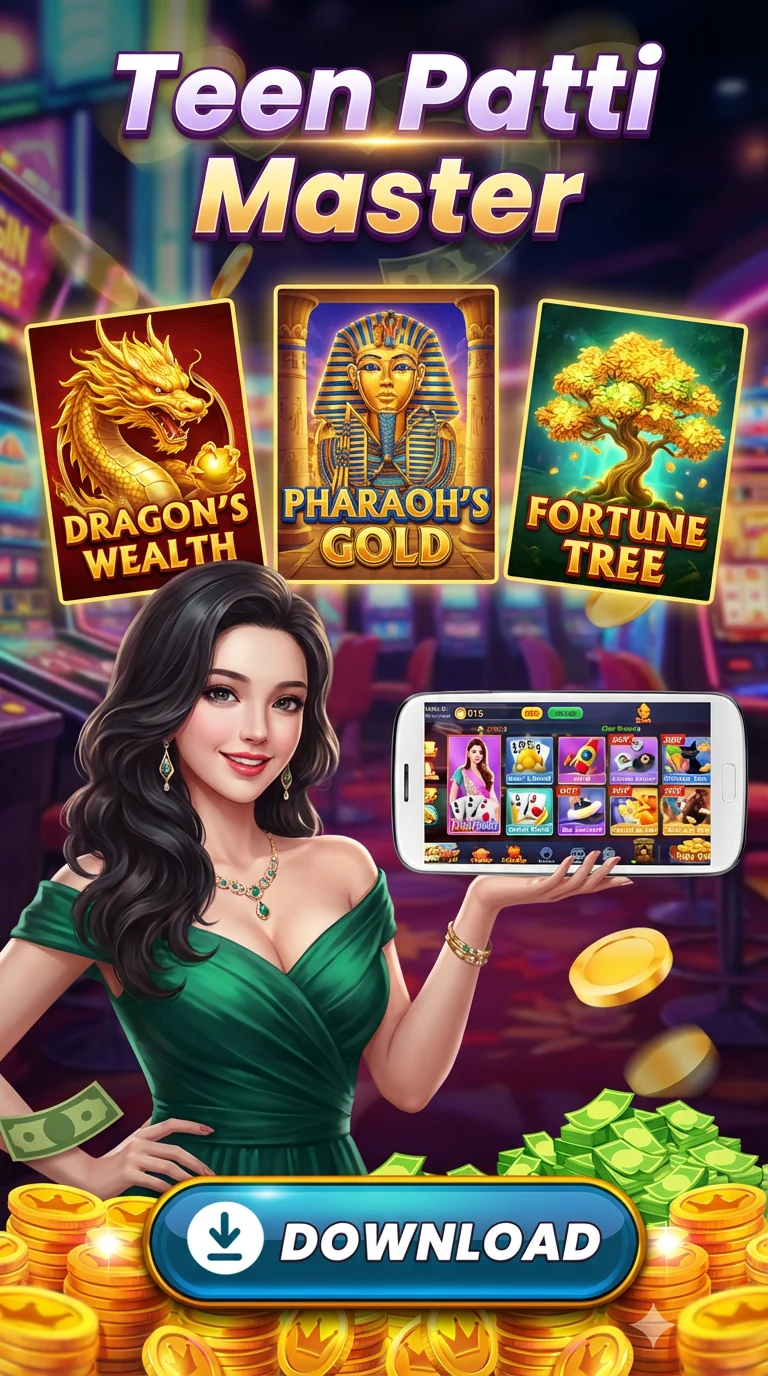 Teen Patti Master promotional game screen